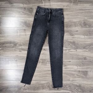 We The Free Washed Black Skinny Jeggings Jeans Size 26